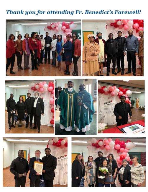 Fr. Benedict Farewell Party